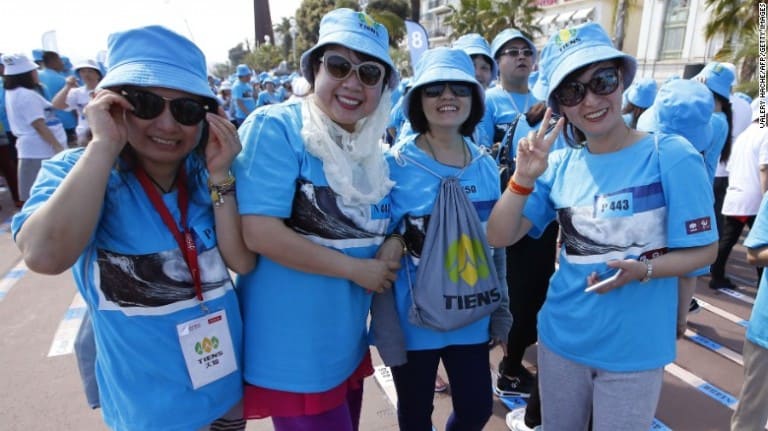 China has become one of the top global sources of tourists