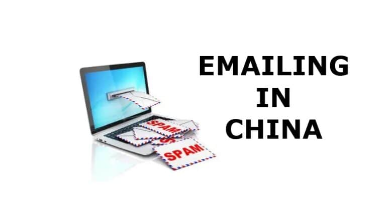 Emailing to Chinese Travel agencies, why it does not working