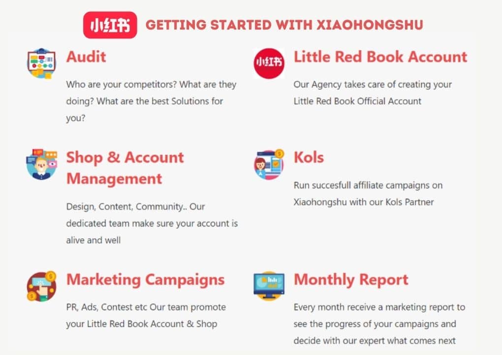 Our Xiaohongshu services