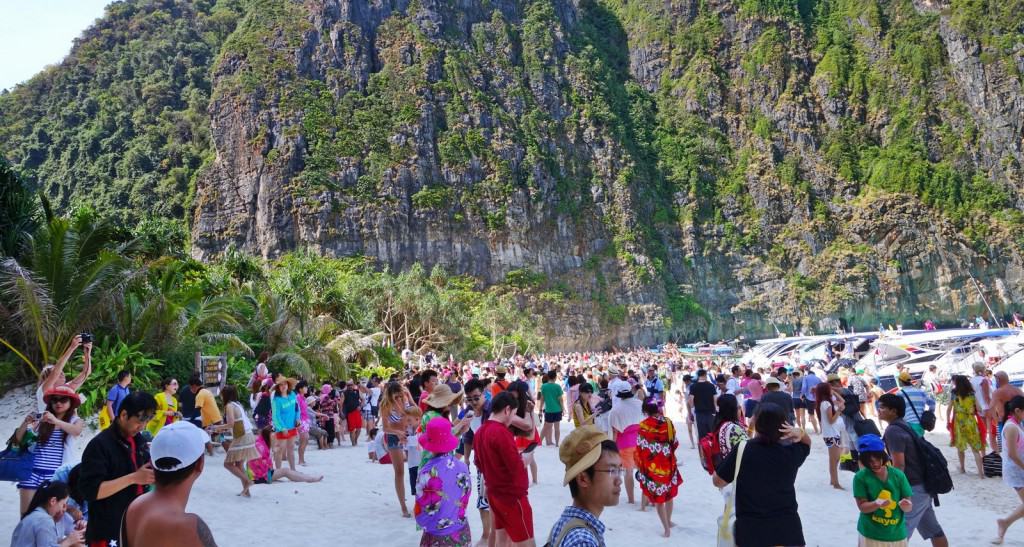 touristes thailande