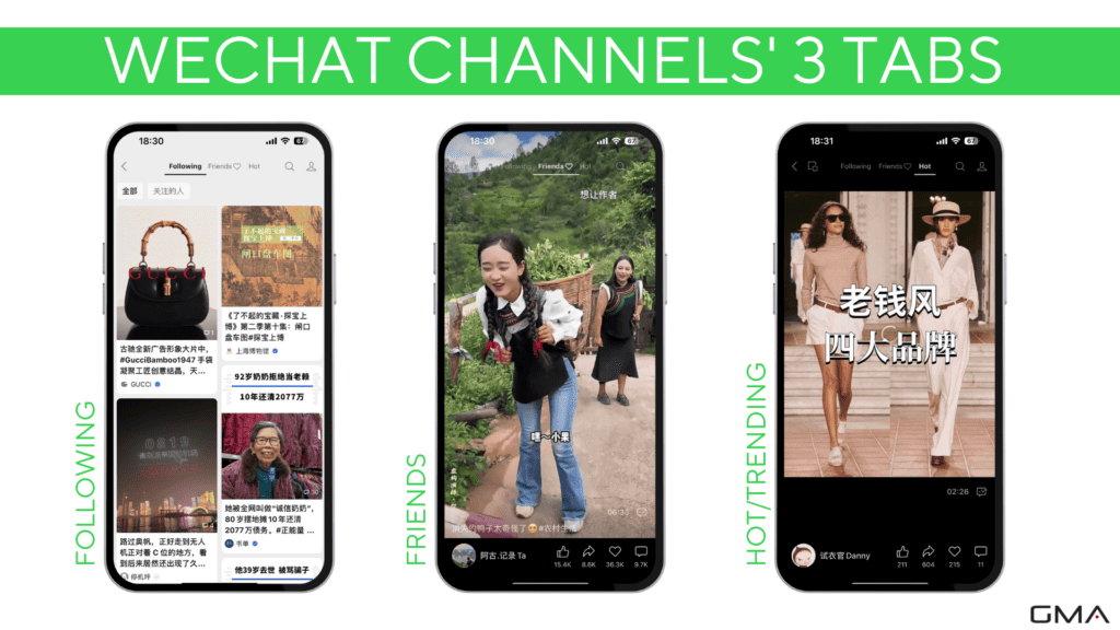 WECHAT CHANNELS